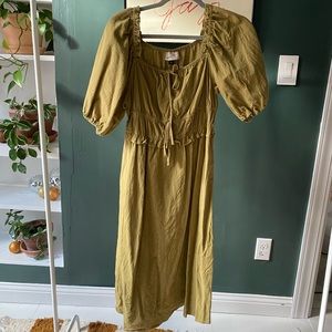 Universal Threads Midi Olive Dress